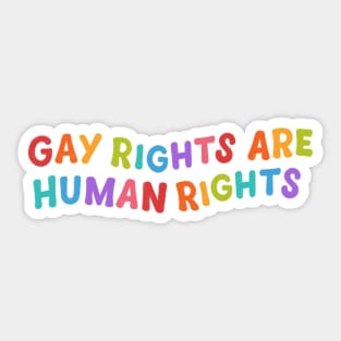 GAY RIGHTS Sticker